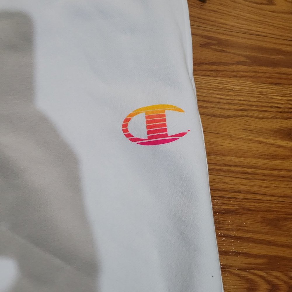 Champion Cobra Kai Reverse Weave Cut Off Shorts Miyagi Karate Dojo White… - Picture 7 of 8